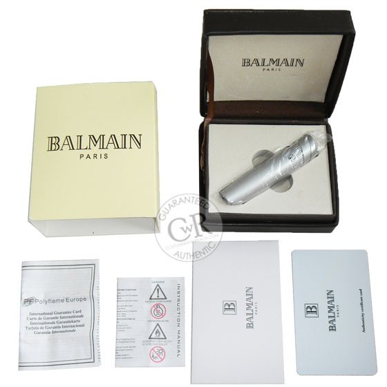 BALMAIN Silver Lighter