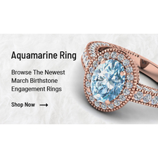 Birthstone Rings | Aquamarine Ring