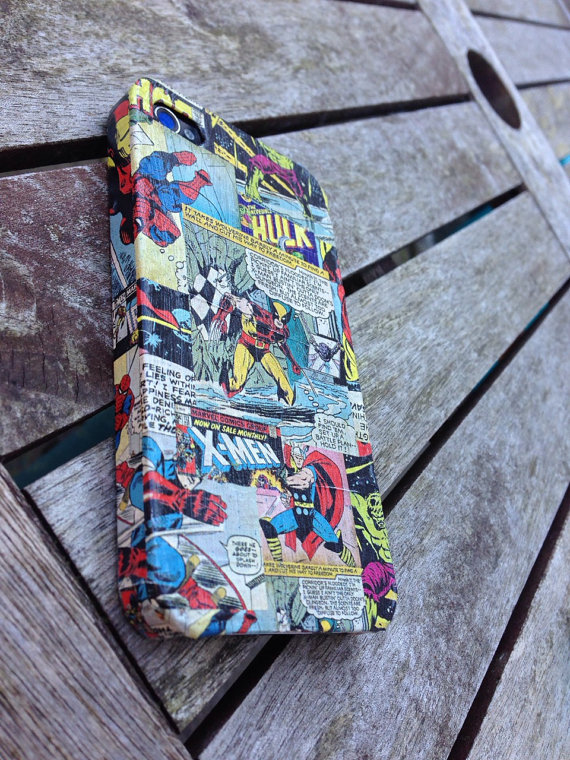 Marvel Comic Phone Case