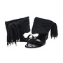 ALEXANDER WANG ELIZA Wedge Suede Slides