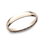14K Rose Gold Standard Comfort-Fit Wedding Ring Band