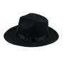 Women Men Fedoras Solid Wool Felt Fedora Hat Classic