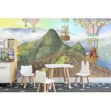 [Unique Kids Rooms Wallpapers & Illustrations] - Lily And The Wall