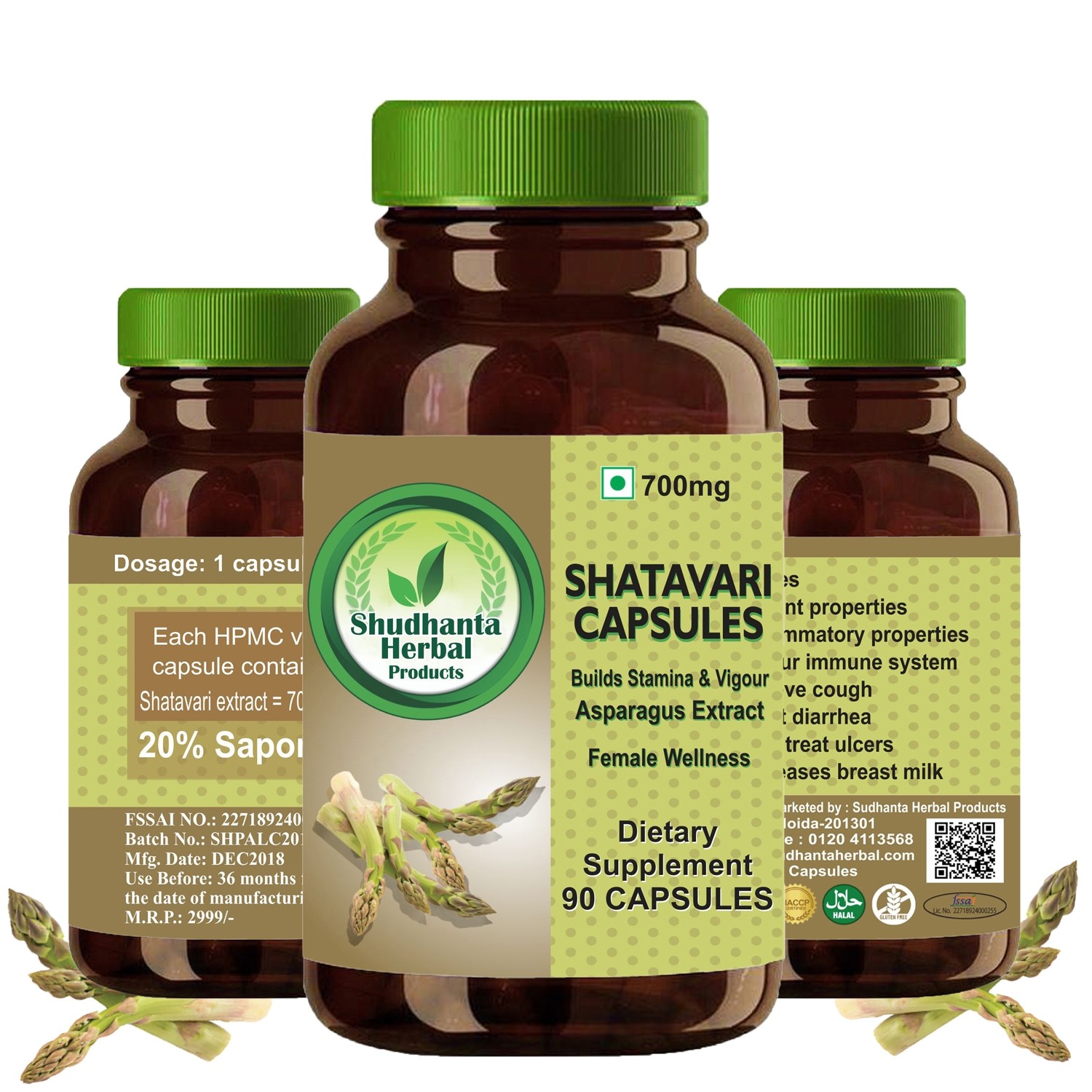 Shatavari Capsules 700mg