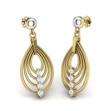 Dangle Diamond Earring