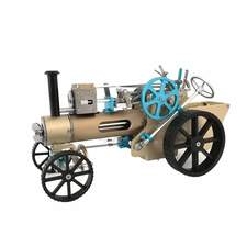 stirlingkit Engine Model Steam Car Model Stirling Engine Full Metal Model Toy Collection Gift Decor All-metal High Challenge Assembled Kit