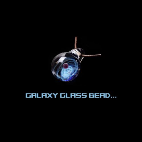 Galaxy Glass Bead